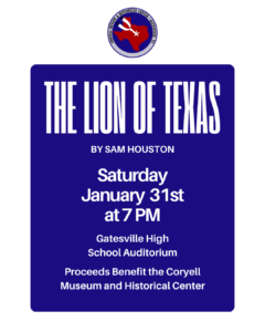 the lion of texas poster
